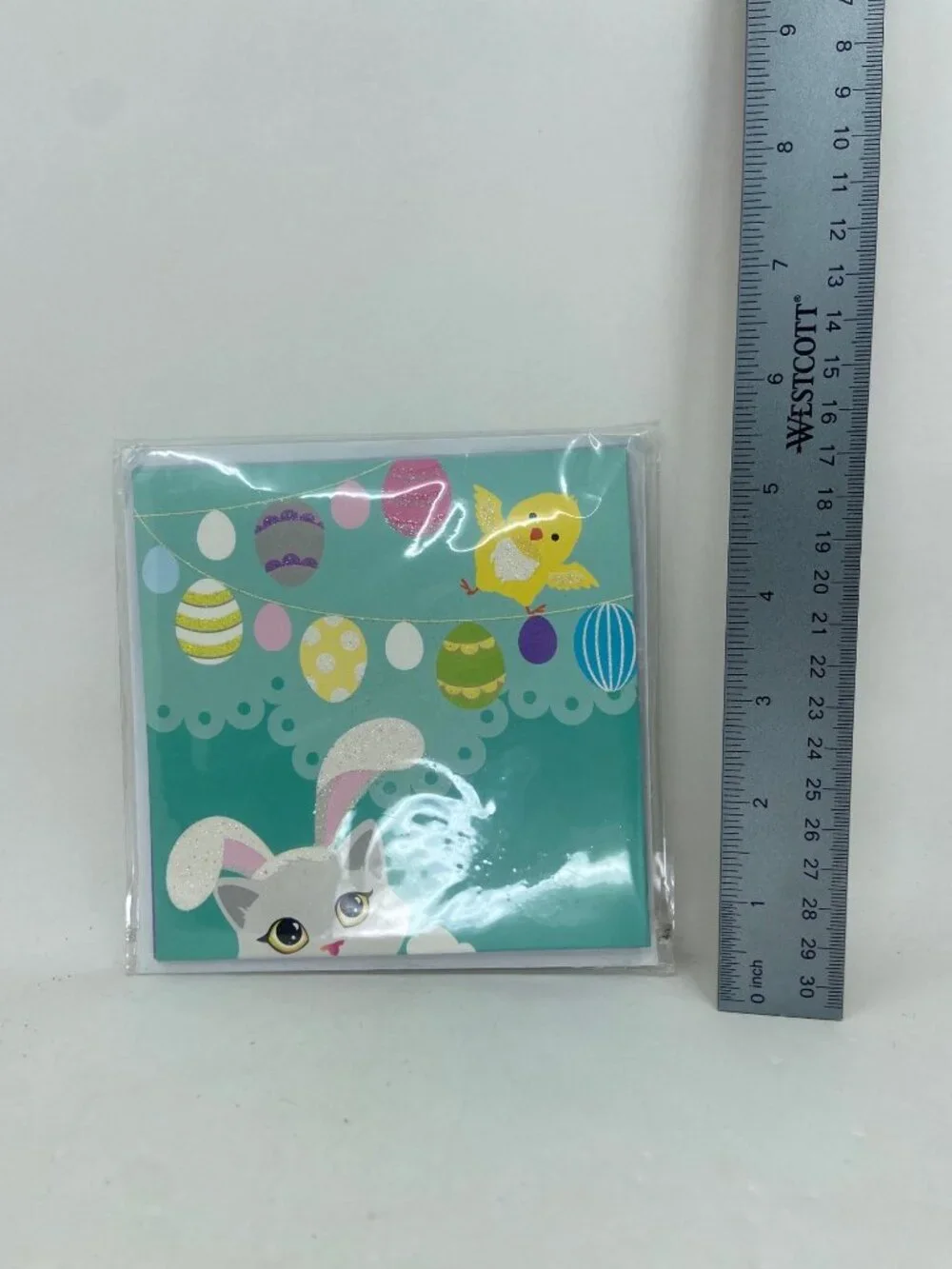 Treasures Pop-Up Easter Bunny Cat Greeting Cards